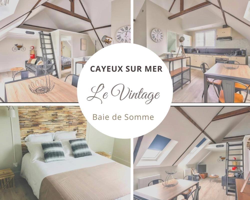 Le Vintage 50 M De La Plage En Baie De Somme Кайё-сюр-Мер Экстерьер фото
